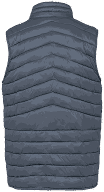 Ökologischer leichter Bodywarmer - Mineral Grau