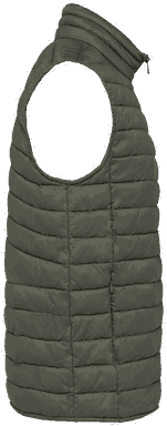 Ökologischer leichter Bodywarmer - Bio Khaki