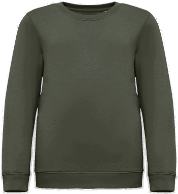 Premium Kinderpullover - Bio Khaki