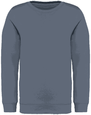 Premium Kinderpullover - Mineral Grau