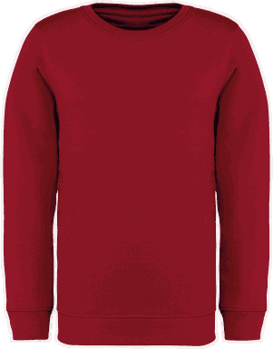 Premium Kinderpullover - Hibiskus Rot