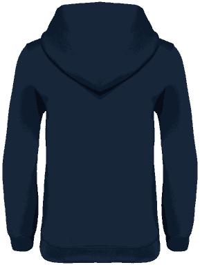 Premium kinder hoodie - Navy blue