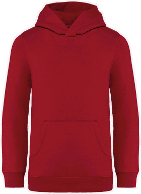 Premium kinder hoodie - Hibiscus red