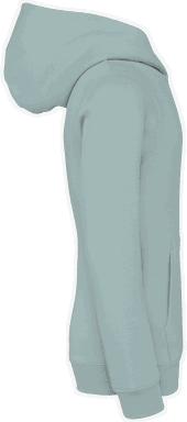 Premium kinder hoodie - Jade green