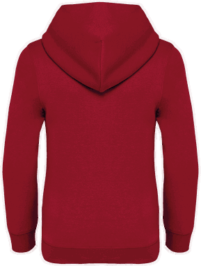 Premium kinder hoodie - Hibiscus red