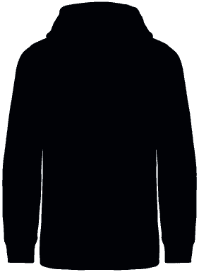 Premium kinder hoodie - Black