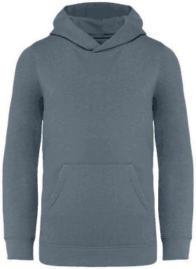 Premium kinder hoodie - Mineral grey