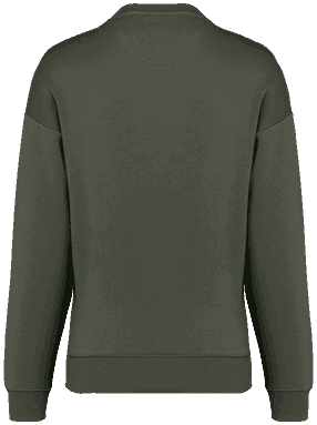 Sweatshirt oversize - Khaki Biologique