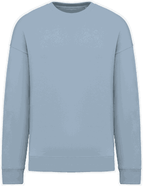 Sweatshirt oversize - Aquamarine