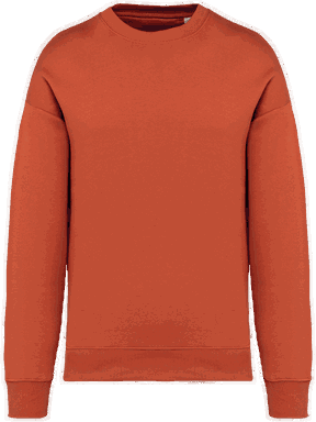Sweatshirt oversize - Brique brûlée