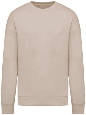 Sweatshirt oversize - Naturel Brut