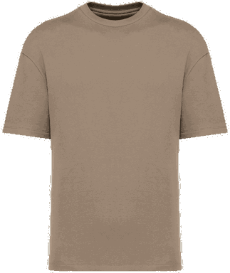 Oversize-T-Shirt aus Sweatshirtstoff - Nasser Sand