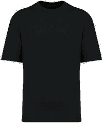 Oversized T-shirt van sweater stof
