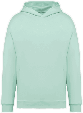 Oversized hoodie - Bachgrün