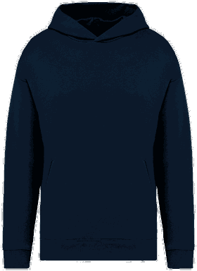 Oversized hoodie - Marineblau