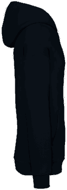 Oversized hoodie - Schwarz