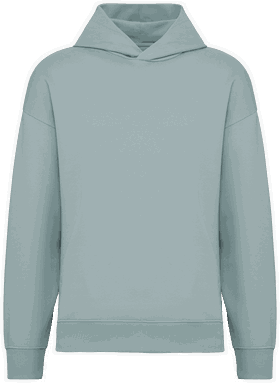 Oversized hoodie - Jade Grün