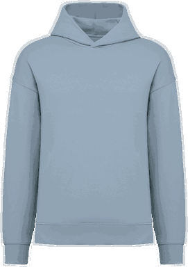 Oversized hoodie - Aquamarin