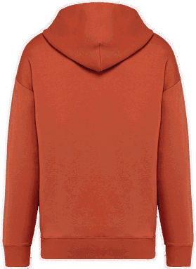 Oversized hoodie - Gebrannte Ziegel