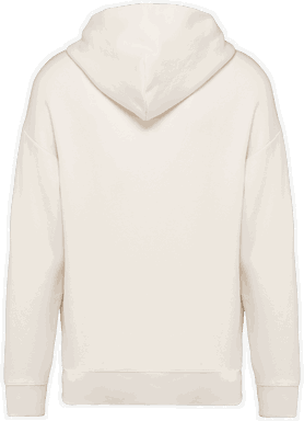 Oversized hoodie - Elfenbein