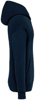 Oversized hoodie - Marineblau