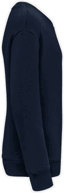 Oversized Kinderpullover - Marineblau