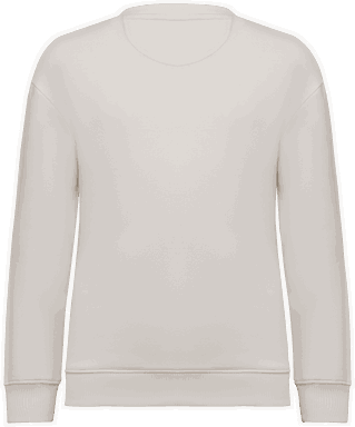 Oversized Kinderpullover - Elfenbein