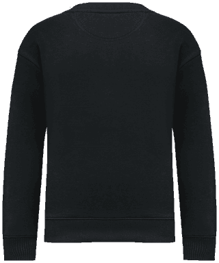Oversized Kinderpullover - Schwarz