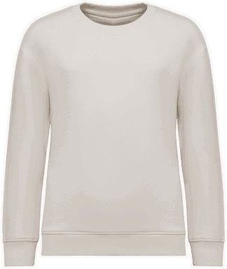 Oversized Kinderpullover - Elfenbein