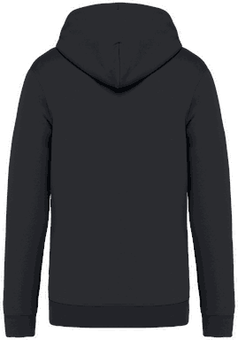 Premium hoodie met rits - Iron grey