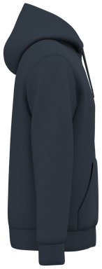 Felpa premium con zip - Blu navy