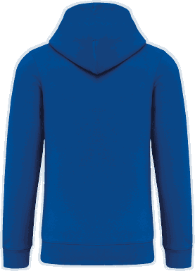 Premium hoodie met rits - Sea blue