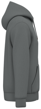 Felpa premium con zip - Grigio ferro
