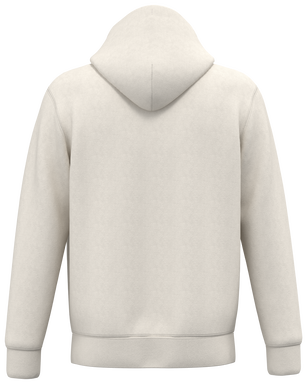Felpa premium con zip - Avorio