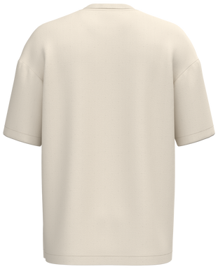 T-shirt oversize - Naturel brut
