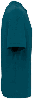 Oversize-T-Shirt - Pfauengrün