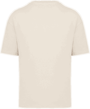 Oversize-T-Shirt - Elfenbein
