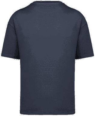 Oversize-T-Shirt - Marineblau