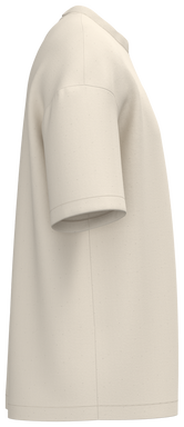 T-shirt oversize - Naturel brut