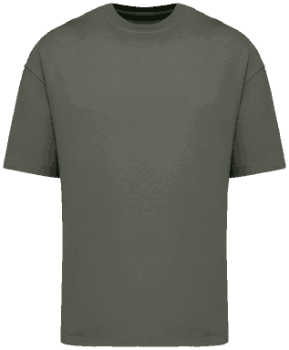 Oversize-T-Shirt - Bio Khaki