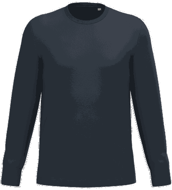 Ecologisch uniseks T-shirt met lange mouwen