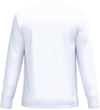 Ecologisch uniseks T-shirt met lange mouwen