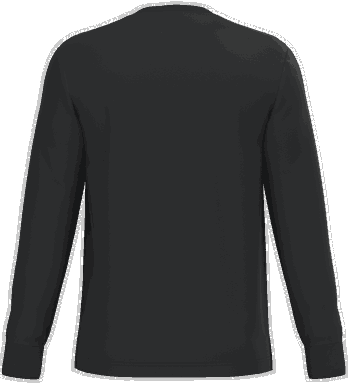 Ecologisch uniseks T-shirt met lange mouwen