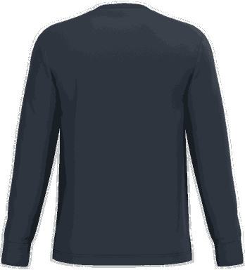 Ecologisch uniseks T-shirt met lange mouwen