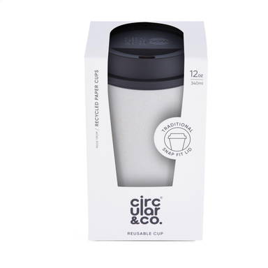 Circular&Co Genanvendt Kop Nu 340 ml kaffekop - Storm grey