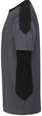 T-shirt bicolore ID PRO Wear 0302 - Gris argenté