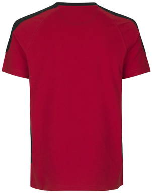 T-shirt bicolore ID PRO Wear 0302 - Rouge