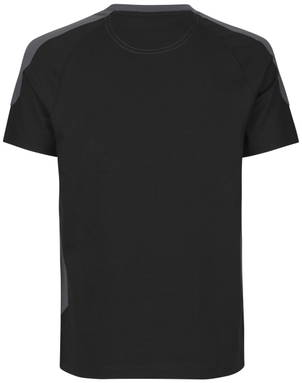 T-shirt bicolore ID PRO Wear 0302 - Noir