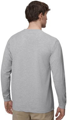 ID PRO Wear T-Shirt mit Langarm 0311 - Graumeliert