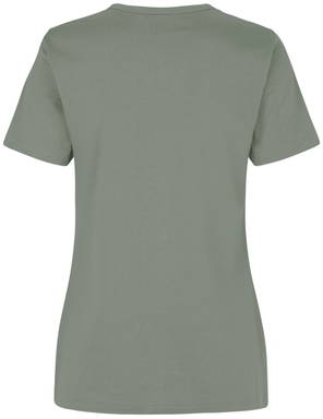 ID PRO Wear T-shirt pour femmes 0312 - Vert poussiéreux